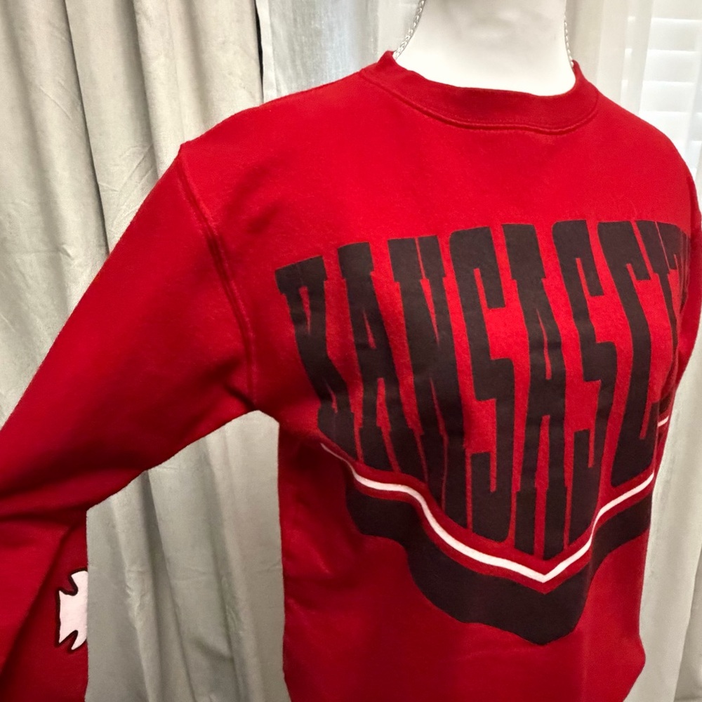 Kansas City Sweatshirt Vintage Vibes Size S - Picture 3 of 9